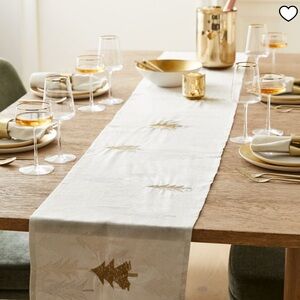 New West Elm “Forest Shine” Table Runner